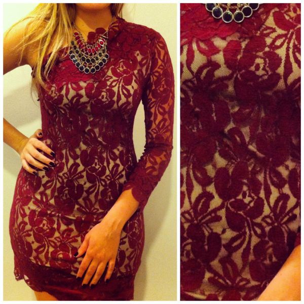 Vestido de renda