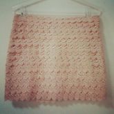 Saia de grippie rosa nud